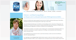 Desktop Screenshot of pflegedaheim-beatmung.de
